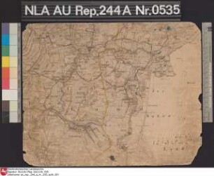 Topographische Karte des Overledingerlandes von Leer bis Papenburg