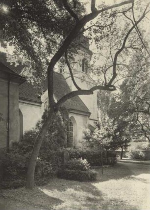 Lausa, Dorfkirche, Teilansicht