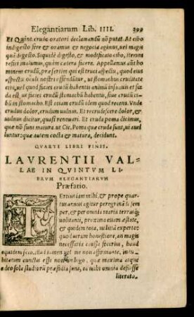 Laurentii Vallae In Quintum Librum Elegantiarum ...