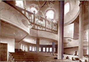 Fischer, Theodor; Ulm; Garnisonkirche (Pauluskirche) - Innenansicht