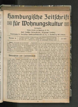 Nummer 16 Juli 1909
