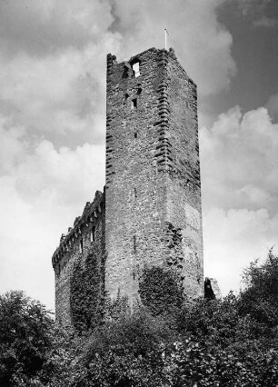Stadtprozelten. Henneburg. Bergfried (1151/1200)