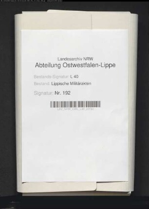 Kaiserlich-habsburgische Werbungen in Lippe
