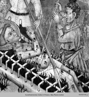 Das Martyrium des heiligen Laurentius
