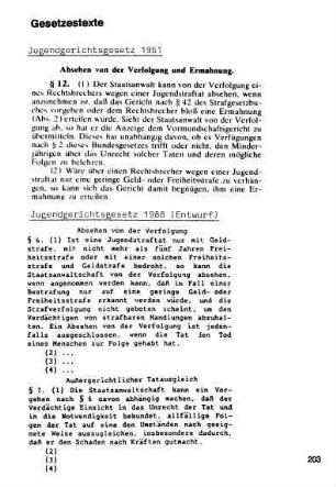203-204, Gesetzestexte