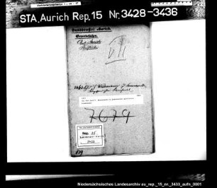 Der dem Gerd F. Westermann in Simonswolde gestattete Kramhandel