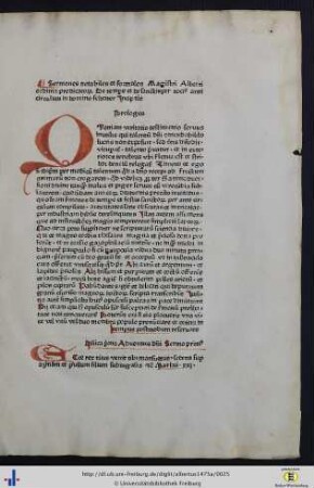 Sermones de tempore.