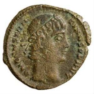 Münze, Follis, Aes 4, 09. September 337 bis Frühling 340 n. Chr.