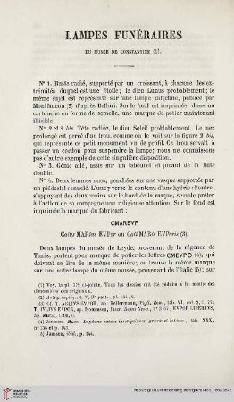 16: Lampes funéraires du musée de Constantine, [2]