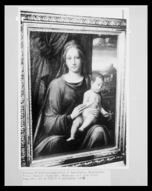 Gemälde: Madonna mit dem Kind