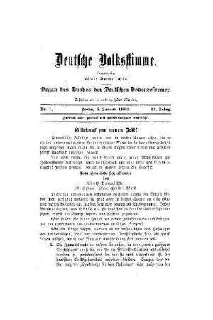 Glückauf zur neuen Zeit!