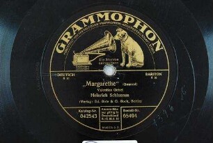 "Margarethe" : Valentins Gebet / (Gounod)
