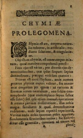 Compendium chymicum