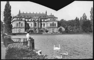 Dresden. Königliches Palais im Großen Garten