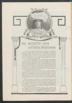 Ha muerto una artista mexicana