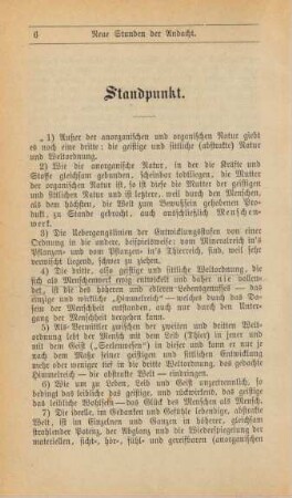 Standpunkt.