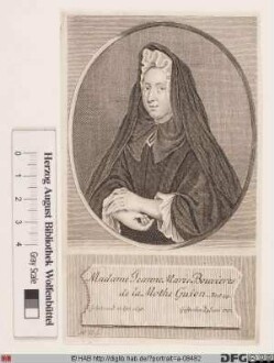 Bildnis Jeanne-Marie Guyon, Madame G., geb. Bouvier de La Motte