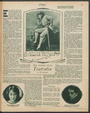Teatralia : Del tiempo viejo