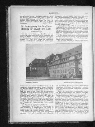 Die Neuregelung der Gebührenordnung für Zeugen und Sachverständige