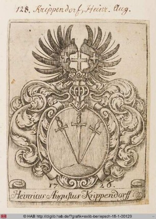 Wappen des Heinrich August Krippendorf