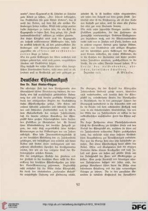 Deutscher Eisenkunstguß