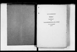 Haushaltsplan des Ministeriums des Innern für das Rechnungsjahr 1949, Teil 1