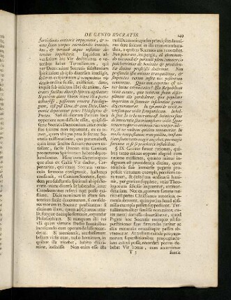 149-159, De Genio Socratis. § IX - XIII