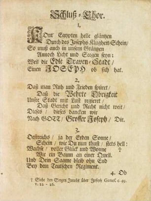 Schluß-Chor