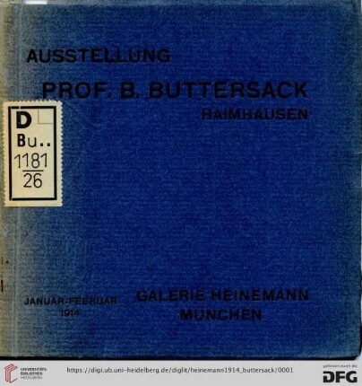 Buttersack-Ausstellung