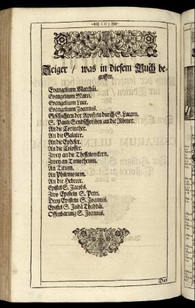 Zeiger, was in diesem Buch begriffen.