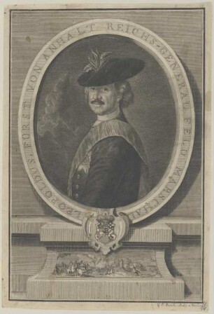 Bildnis des Leopoldus von Anhalt