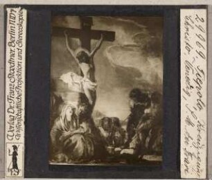 Tiepolo: Kreuzigung Christi. Venedig, S. Maria dei Frari (Stoedtner-Nr. 29969)