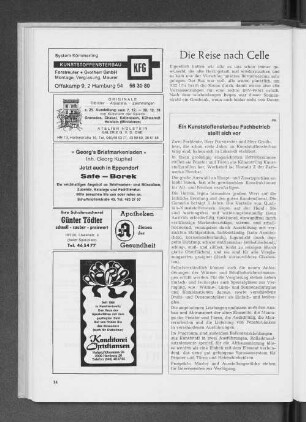 Die Reise nach Celle