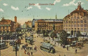 Berlin. Alexander-Platz.