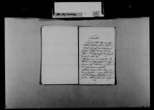 Schreiben von Carl Eckhard, Mannheim, an August Lamey: Lektüre eines Buches von Franz Thorbecke.