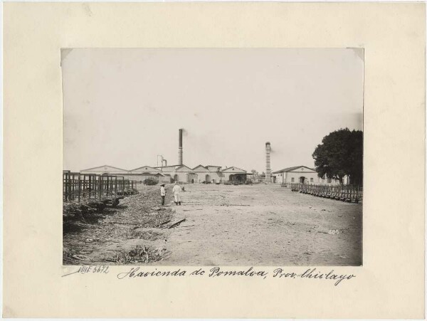 The Hacienda de Pomalca factory, Chiclayo province