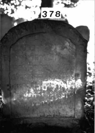 Grabstein 378