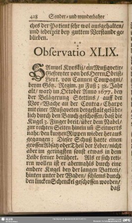 Observatio XLIX.