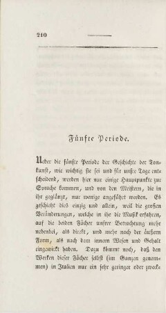 Fünfte Periode
