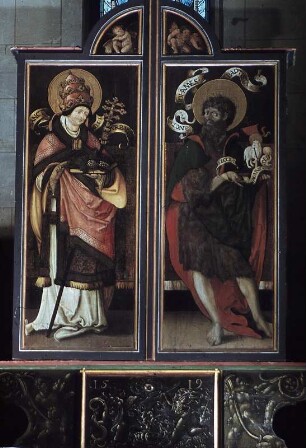 Altar in geschlossenem Zustand