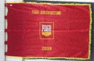 Fahne des Freien Deutschen Gewerkschaftsbundes, Kreisvorstand Zossen