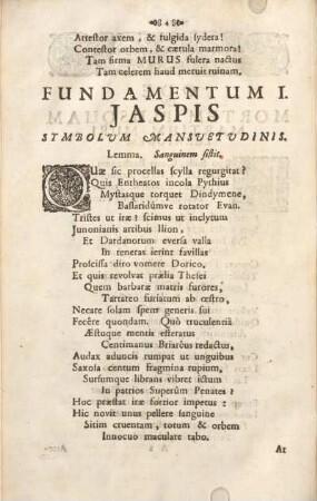 Fundamentum I. Jaspis.