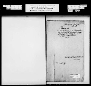 Protokoll über die Erweiterung der Reparatur der Zinnwalder Hochfürstlich-Lobkowitz`schen Teiche