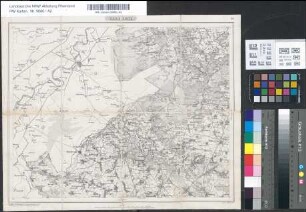 Erkelenz, topographische Karte, Generalstabskarte 34