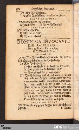 Dominica Invocavit.