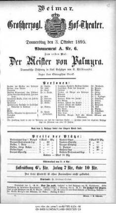 Der Meister von Palmyra