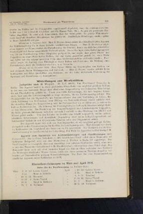 Himmelserscheinungen im März und April 1891.