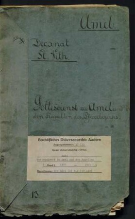 Gottesdienst in Pfarrkirche und Kapellen