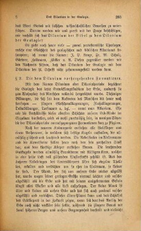 Das Diluvium in der Geologie