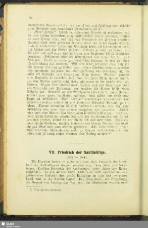 VII. Friedrich der Sanftmütige